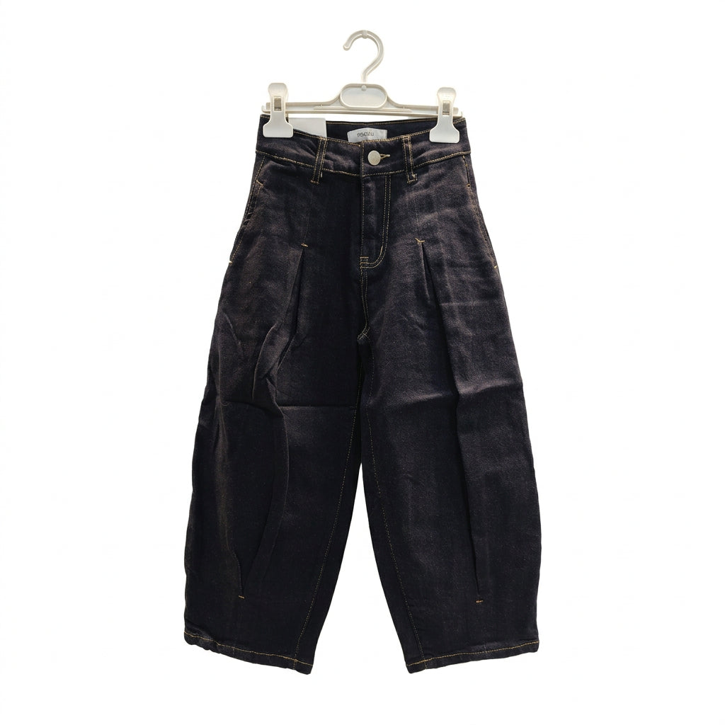 Completo jeans bambina con giubbino e pantalone